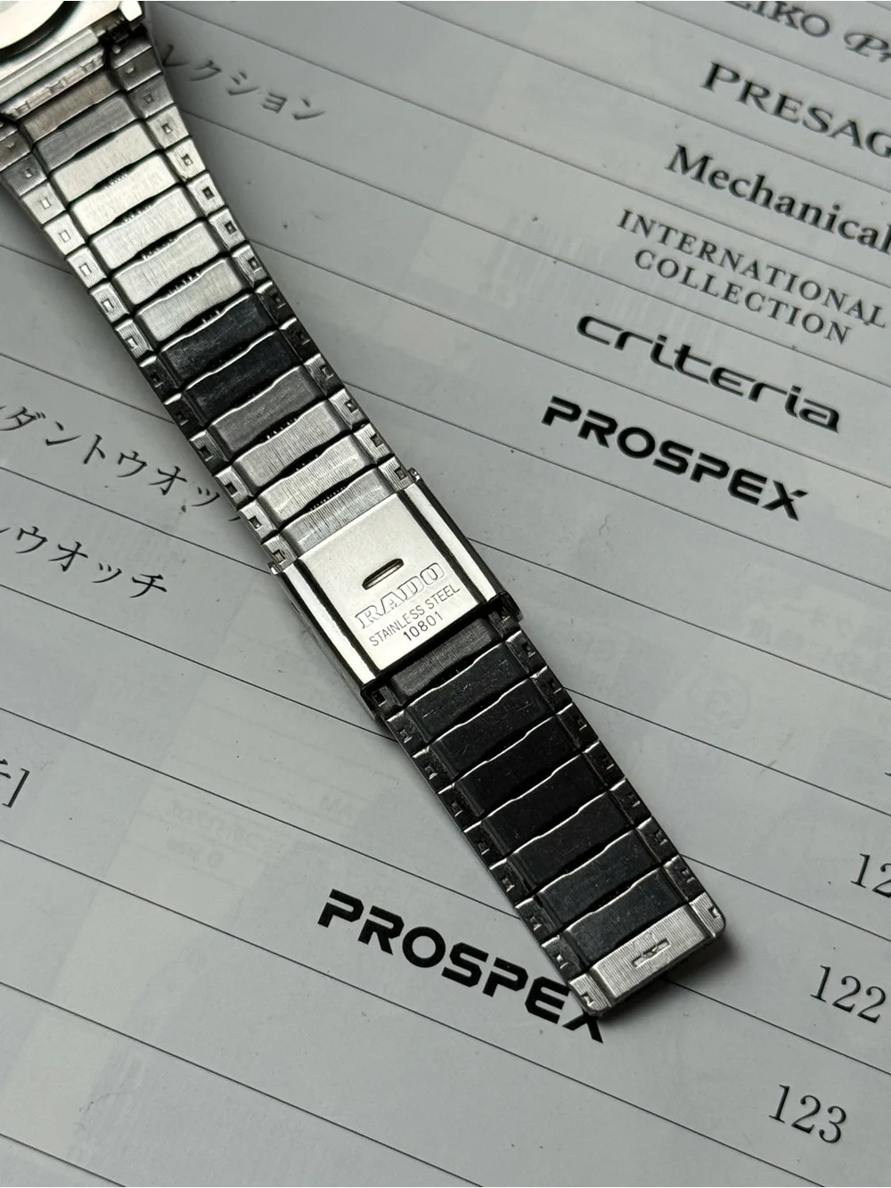 Vintage 1980s Rado DiaStar 129.9001.4 Men’s Watch [Santos Homage]